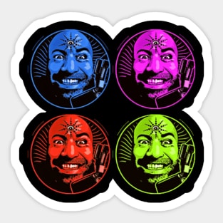 Joe Rogan Pop Art Sticker